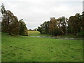 View across the lake, Stoke Rochford Park