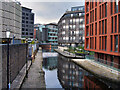 SJ8498 : Rochdale Canal, Manchester City Centre by David Dixon