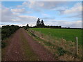 NH7157 : Farm track, Hill of Fortrose by Alpin Stewart