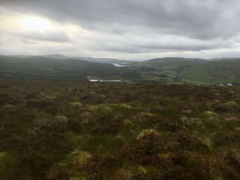 View off Darrach Hill © Richard Webb :: Geograph Britain and Ireland