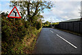 Sign along Ecclesville Road