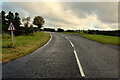 A slow bend along Ecclesville Road