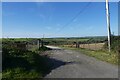 Access road to Woolcombe Farm