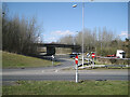 SP0167 : Birchfield Road crosses Birchfield Road, Foxlydiate, Redditch by Robin Stott