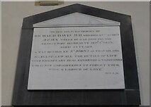 SU2771 : Holy Cross, Ramsbury: memorial (2) by Basher Eyre