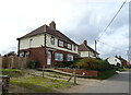 Houses on Wells Road, Hindringham