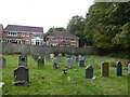 St Saviour, Colgate: churchyard