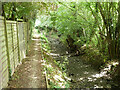 Footpath along Hilfield Brook