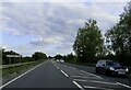 The A46 crosses the Simon de Montfort Bridge