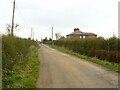 The lane to Barnstone Lodge