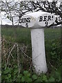 Old milepost