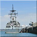 SU6200 : Portsmouth - HMS Mersey by Colin Smith