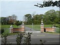 Entrance to Radipole Manor estate, Nottington, Weymouth