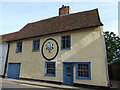 Date sign on a house at Nayland