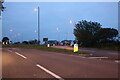 Roundabout on Watling Street north of Nuneaton