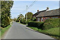 Village street at Coate