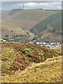 View across Ogmore Vale