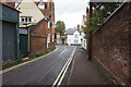 Thames path on Thames Street, Wallingford