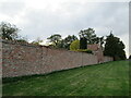 Wall and orangery at Thorpe Tilney