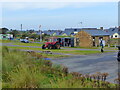 Car park, toilet block, surfers