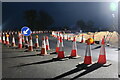 New roundabout under construction on Watling Street