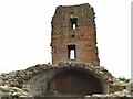 NY5129 : Penrith castle, the Red Tower by Stephen Craven