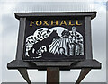 Foxhall village sign