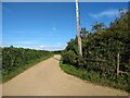 A country lane next to the A30