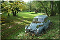 Morris Minor at Michaelchurch-on-Arrow