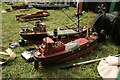 Model Boats on display at the Louth Navigation Trust