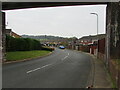 Bend in the Pilton Vale roadway, Newport