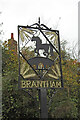 Brantham village sign