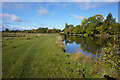 Thames path towards Clifton Hampden