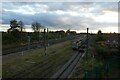 Holgate sidings at dusk