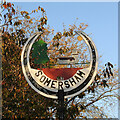 Somersham village sign