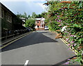 Steep ascent in Pontypool