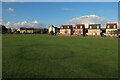 TL3159 : Cricket pitch, Lower Cambourne by Hugh Venables