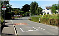 Warning sign - Patrol/Hebryngwr, Wonastow Road, Monmouth