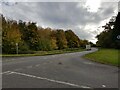 A443/Dark Lane junction near Grimley 