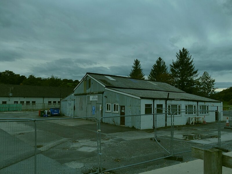 Greenodd Service Station - rear © Stephen Craven :: Geograph Britain ...