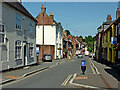 SO8483 : High Street in Kinver, Staffordshire by Roger  D Kidd