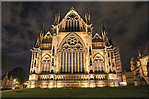 SK9771 : Cathedral east end by Richard Croft