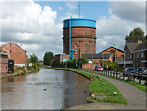 SJ4166 : Water tower, Spital Walk, Chester by Stephen Richards