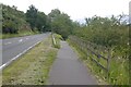 Cycle path and A7