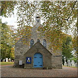 NJ6906 : Autumn colours, Midmar parish kirk by Bill Harrison