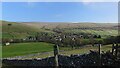 Kettlewell Village from below Gate Cote Scar