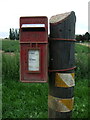 TF3845 : Elizabeth II postbox on the  A52, Butterwick by JThomas