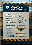 NS2310 : Stay safe at Culzean Country Park by Mary and Angus Hogg