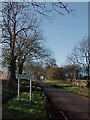 Laughton Lane approaches Mowsley