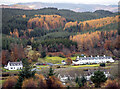 Canalside housing at Cairnbaan